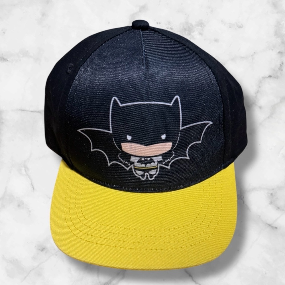 Free 🆕Toddlers Batman Hat - Black and Yellow - Picture 3 of 11